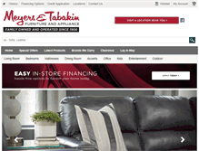 Tablet Screenshot of meyers-tabakin.com